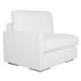 Refuge - Arctic White Left Arm Facing Sofa