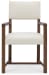 Driftwood - Upholstered Arm Chair (Set of 2) - Beige / Worn Saddle