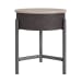 Nica - End Table - White And Brown