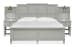 Glenbrook - Complete King Wall Bed - Pebble
