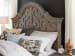 Tinley Park - Complete Queen Shaped Panel Bed - Dove Tail Grey