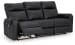 Axtellton - Carbon - 3 Pc. - Power Reclining Sofa, Power Reclining Loveseat, Power Rocker Recliner