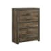 Bailey - Twin Panel 3 Piece Bedroom Set With Bluetooth - Walnut