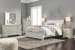 Jorstad - Gray - 6 Pc. - Dresser, Mirror, California King Upholstered Sleigh Bed, 2 Nightstands