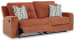 Danum - Spice - 3 Pc. - Reclining Sofa, Reclining Loveseat, Recliner