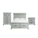 Slater - Queen Platform Storage 3 Piece Bedroom Set - Gray