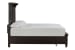 Sierra - Complete Queen Lighted Panel Storage Bed - Obsidian