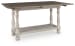 Havalance - Flip Top Sofa Table - Gray / White