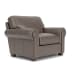 Carson - Leather Chair, Nailhead Trim - Black