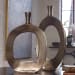 Kyler - Textured Vases (Set of 2) - Bronze