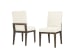 Dovetail - Upholstered Side Chair - White - Aged Grey