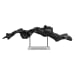 Charred Timber - Sculpture - Black