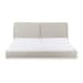 Zeppelin - King Bed - Light Gray