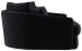 Matty - Round Accent Cuddle Chaise - Ebony