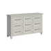 Canterbury - 9-Drawer Dresser - Ivory