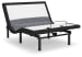 Best Base With Lumbar And Audio - Charcoal Gray - Queen Adjustable Base