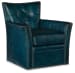 Conner - Swivel Club Chair - Blue