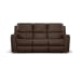 Henry - Power Reclining Sofa With Power Headrests & Lumbar - Burnt Umber