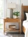 Laguna - Aster Open Nightstand - Light Brown