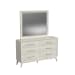 Westland - Queen Upholstered 5 Piece Bedroom Set With Fabric - Almond Gray