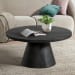Portland - Round Coffee Table - Black