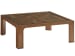 Palm Desert - Redford Square Rattan Cocktail Table - Dark Brown