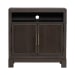 Modern Edge - Bedside Chest With Charging Station - Brown