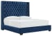 Coralayne - Blue - King Upholstered Bed