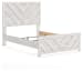 Cayboni - Whitewash - Full Panel Bed