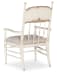Americana - Upholstered Seat Arm Chair (Set of 2) - White