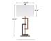 Syler - Brown / Silver Finish - Poly Table Lamp (Set of 2)