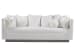 Artistica Upholstery - Claudette Bench Seat Sofa - White