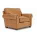Carson - Leather Chair, Nailhead Trim - Black