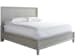 Summer Hill - French Gray - Woven Accent King Bed