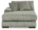 Lindyn - Fog - 3-Piece Sectional With Double Chaises