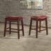 Fiesta - 24" Backless Counter Height Stool - Red