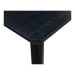 Post - Large Dining Table - Black Oak