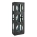 Pulaski Accents - Side Entry Curio Cabinet - Dark Wood