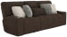 Zen - Power Reclining Sofa With CR3 Heat/Massage/Zero Gravity - Chocolate