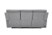Ashbee - Power Sofa With Power Recline, Power Headrest, Zero Gravity And 3" Footrest Extension - Dolphin