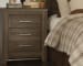Juararo - Dark Brown - 7 Pc. - Dresser, Mirror, California King Panel Bed, 2 Nightstands
