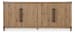 Vineyard Row - Entertainment Credenza - Light Brown