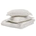 Monaco - 3 Piece King Comforter Set - Ivory