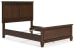 Danabrin - Full Panel Bed - Brown