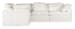 SS - Barefoot 4-Seat Sectional - White