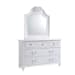 Alana - Full Platform 5 Piece Bedroom Set With Storage Trundle - White