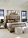 Zanzibar - Cape Verde Panel Bed 6/6 King - Light Brown