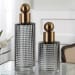 Renato - Bottles (Set of 2) - Black / Brass / Gray