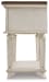 Realyn - Chipped White - One Drawer Night Stand