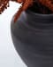 Meadie - Distressed Black - 12" Vase
